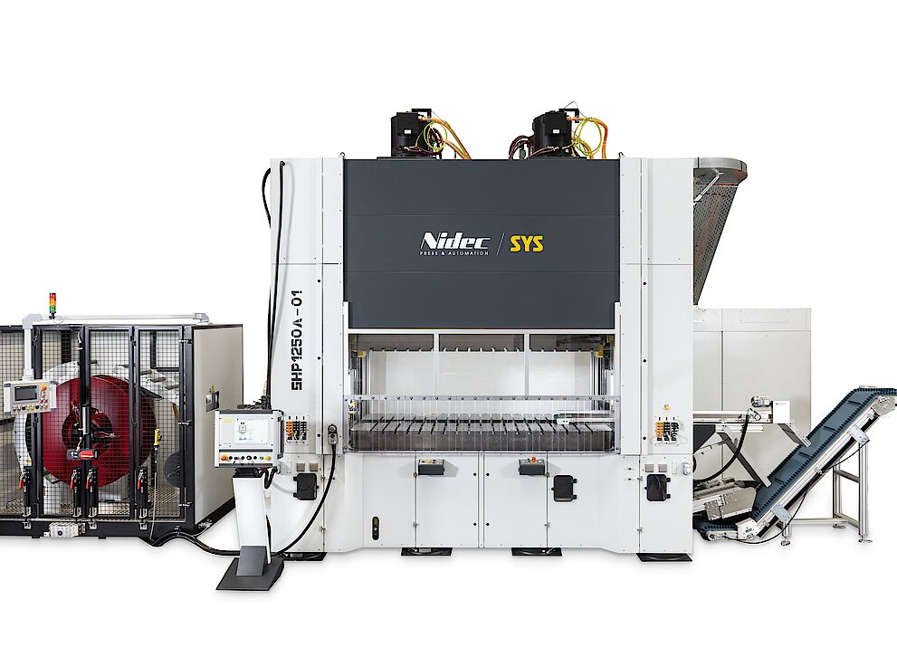 Nidec SYS Servo-Stroke-Press with drive system SD2